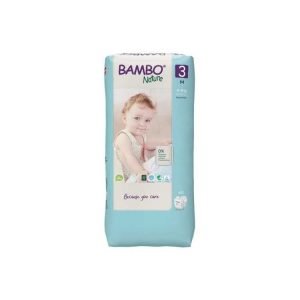 BAMBO NATURE COUCHES BEBE 3 M 4 A 8 KG 52 UNITES - BAMBO NATURE