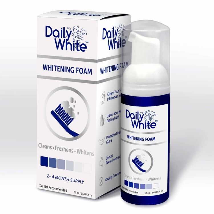 BEAMING WHITE DAILY WHITE MOUSSE NETTOYANTE ET BLANCHISSANTE 50 ML - BEAMING WHITE