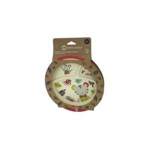 BEBE CONFORT ASSIETTE D’APPRENTISSAGE AVEC COMPARTIMENTS BAMBOO JUNGLE VIBES 9 MOIS+ - BEBE CONFORT