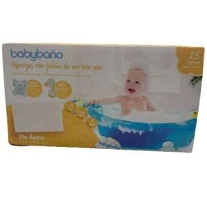 BEGOBANO EPONGE SAVONNEUSE BEBE 25 UNITES - BEGOBANO