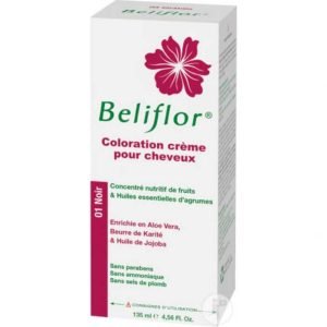 BELIFLOR COLORATION CHEVEUX 01 NOIR 135 ML - BELIFLOR