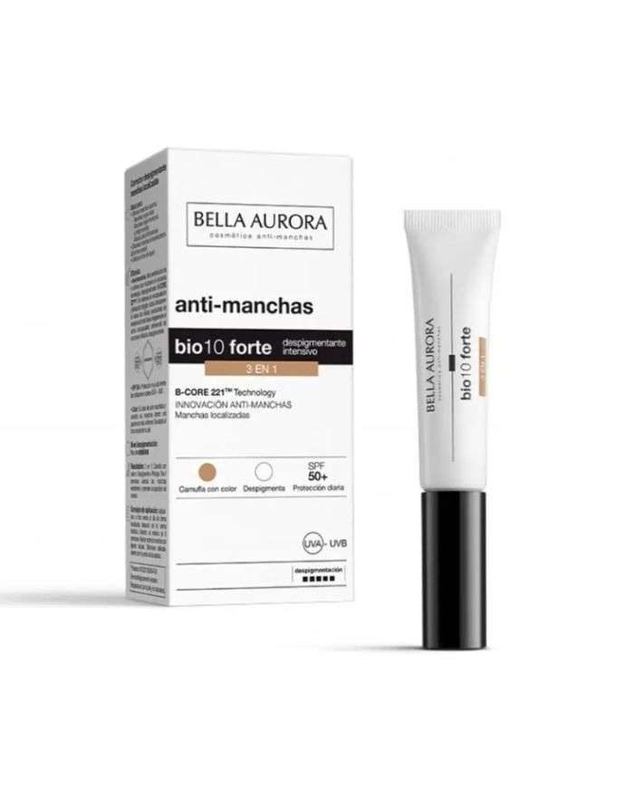 BELLA AURORA BIO 10 FORTE ANTI TACHES 3 EN 1 SPF 50+ TEINTE 10 ML - BELLA AURORA
