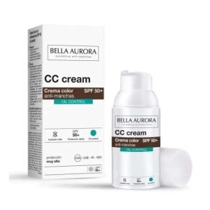 BELLA AURORA CC CREAM ANTI TACHES OIL CONTROL SPF50+ 30 ML - BELLA AURORA