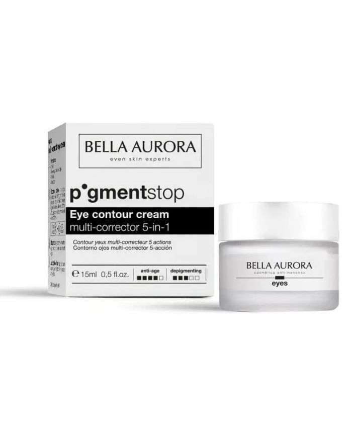 BELLA AURORA PIGMENT STOP CONTOUR DES YEUX MULTI CORRECTEUR 5 ACTIONS 15 ML - BELLA AURORA