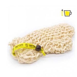 BETER COFFEE O CLOCK GANT DE MASSAGE EN SISAL EXFOLIANT NIVEAU 4 REF 22266 - BETER