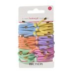 BETER ELASTIQUE CHEVEUX MULTICOULEURS LOT DE 9 REF 19201 - BETER