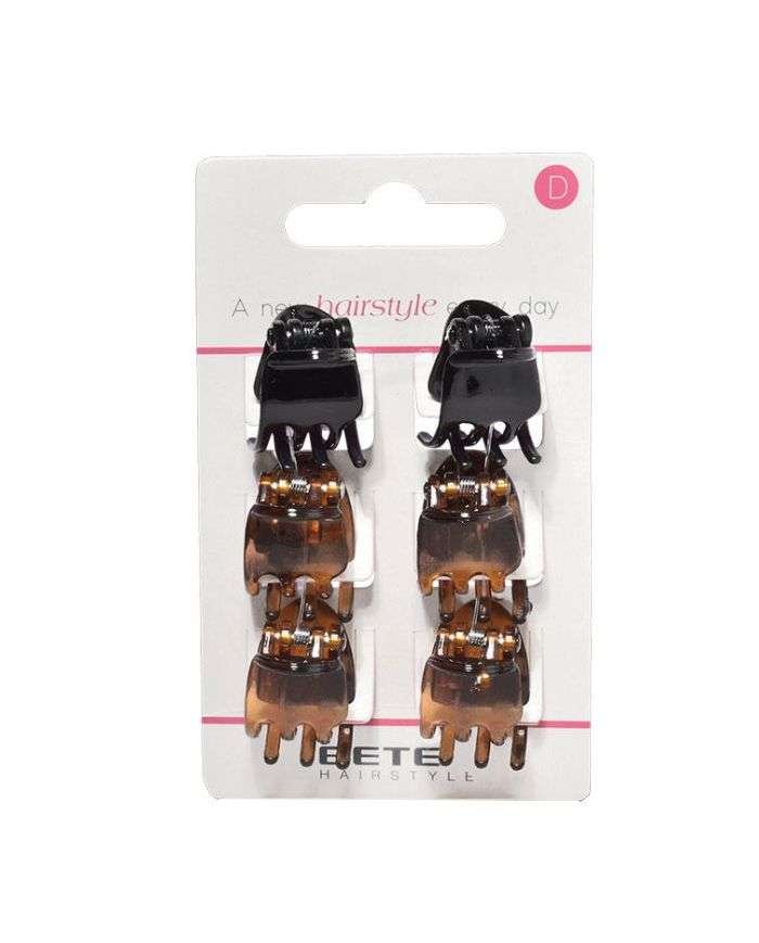 BETER LINI PINCES CHEVEUX LOT DE 6 REF 19233 - BETER