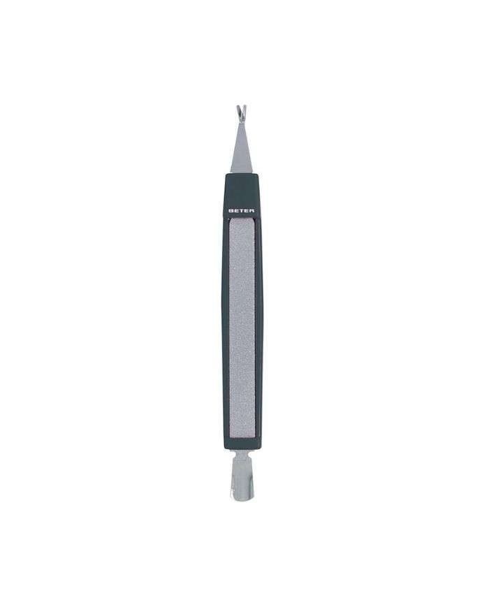 BETER COUPE CUTICULES A TRIPLES USAGE AVEC REPOUSSOIR ET LIME - BETER