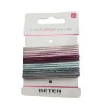 BETER ELASTIQUE CHEVEUX PAILLETE PACK DE 16 REF 19214 - BETER