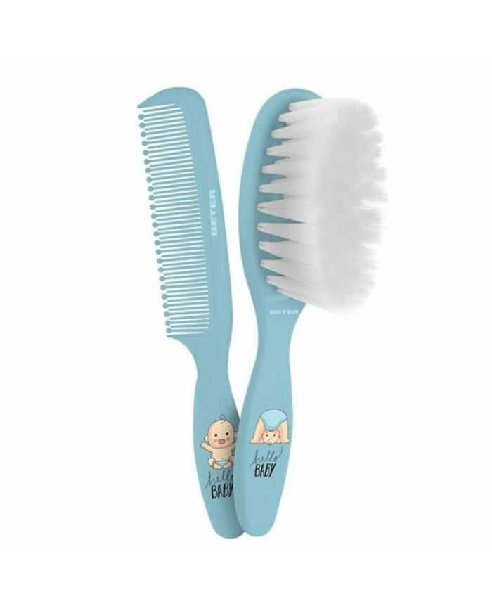 BETER MINICURE BROSSE ET PEIGNE POUR BEBE EXTRA SOFT BETER 0004 - BETER