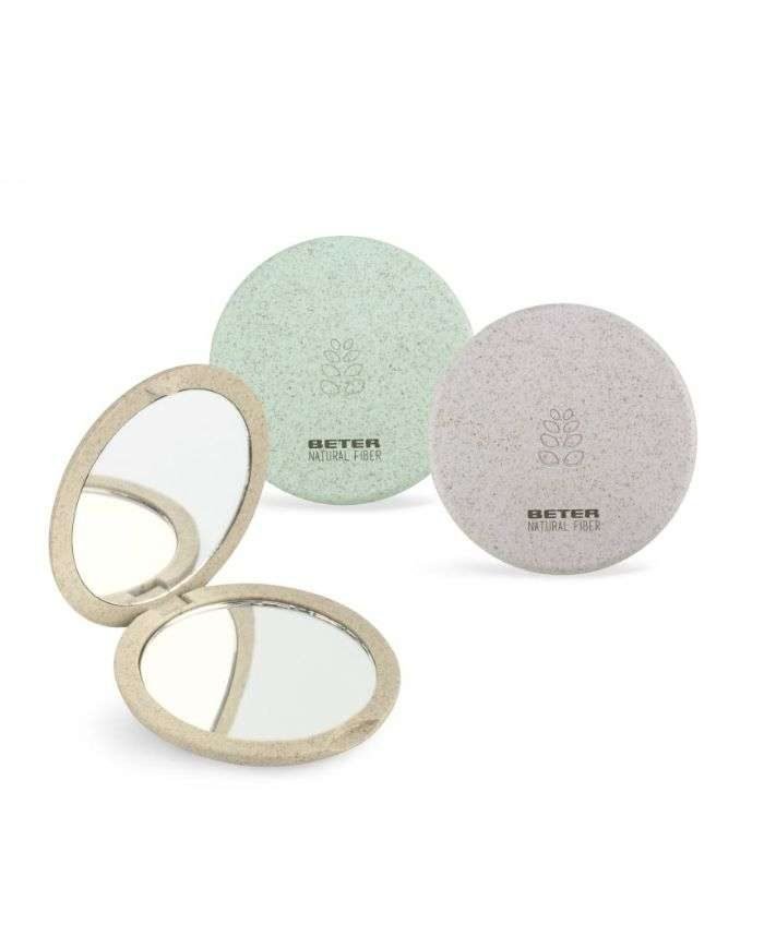 BETER NATURAL FIBRES MIROIR A DOUBLE PLIAGE - BETER