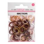 BETER PACK DE MINI ELASTIQUES 100 UNITES MARON REF 19261 - BETER