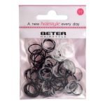 BETER PACK DE MINI ELASTIQUES 100 UNITES NOIR REF 19260 - BETER