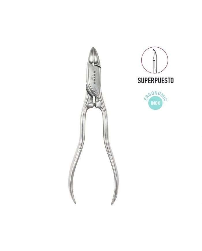 BETER PINCE A PEDICURE AVEC RESSORT ACIER INOXYDABLE REF 24156 - BETER