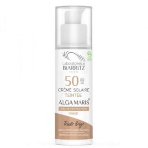 BIARRITZ ALGAMARIS CREME SOLAIRE TEINTE BEIGESPF 50 - BIARRITZ