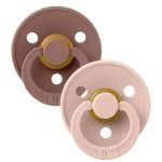 BIBS SET DE 2 SUCETTES WOODCHUCK BLUCH 0-6 MOIS - BIBS