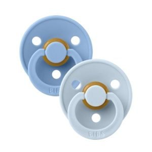 BIBS SET DE SUCETTES SKY BLEU BABY BLUE 6-12 MOIS - BIBS