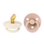 BIBS COLOUR PACIFIER SUCETTE ANATOMICAL PACK DE 2 IVOIRE ET BLUSH 6MOIS+ - BIBS