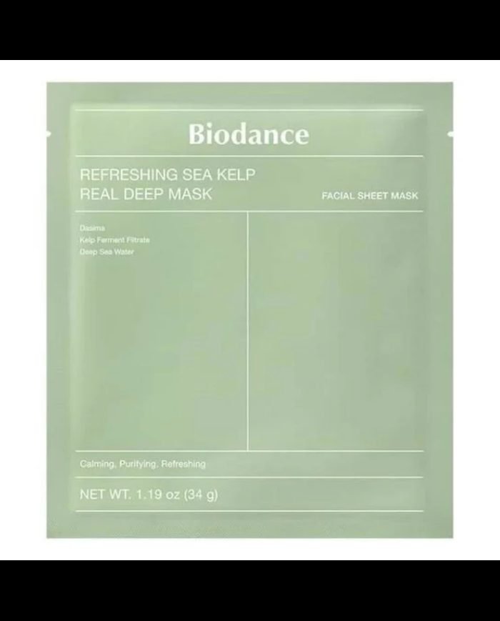 BIODANCE REFRESHING SEA KELP REAL DEEP MASK FACIAL SHEET - BIODANCE