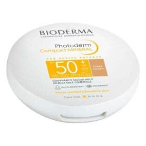 BIODERMA PHOTODERM COMPACT POUDRE MINERAL TEINTE DORE SPF 50+ 10 G - BIODERMA