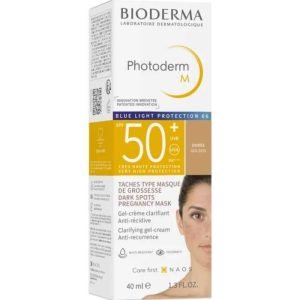 BIODERMA PHOTODERM M CREME TEINTEE PROTECTRICE BLEU LIGHT DOREE SPF50+ 40 ML - BIODERMA