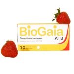 BIOGAIA 10 COMPRIMES A CROQUER ATB AROME FRAISE - BIOGAIA