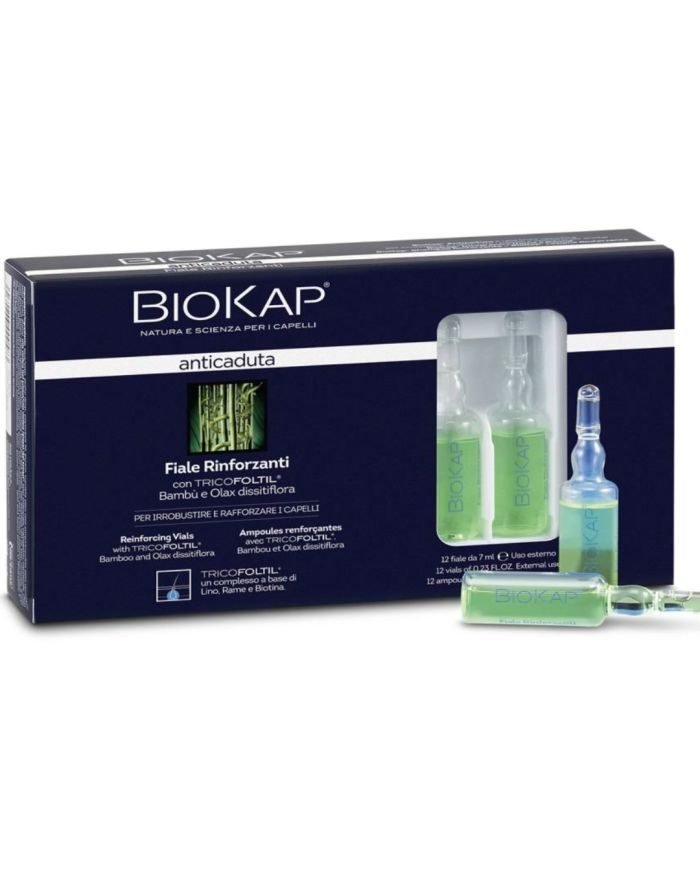 BIOKAP ANTICADUTA 12 AMPOULES RENFORCANTES - BIOKAP