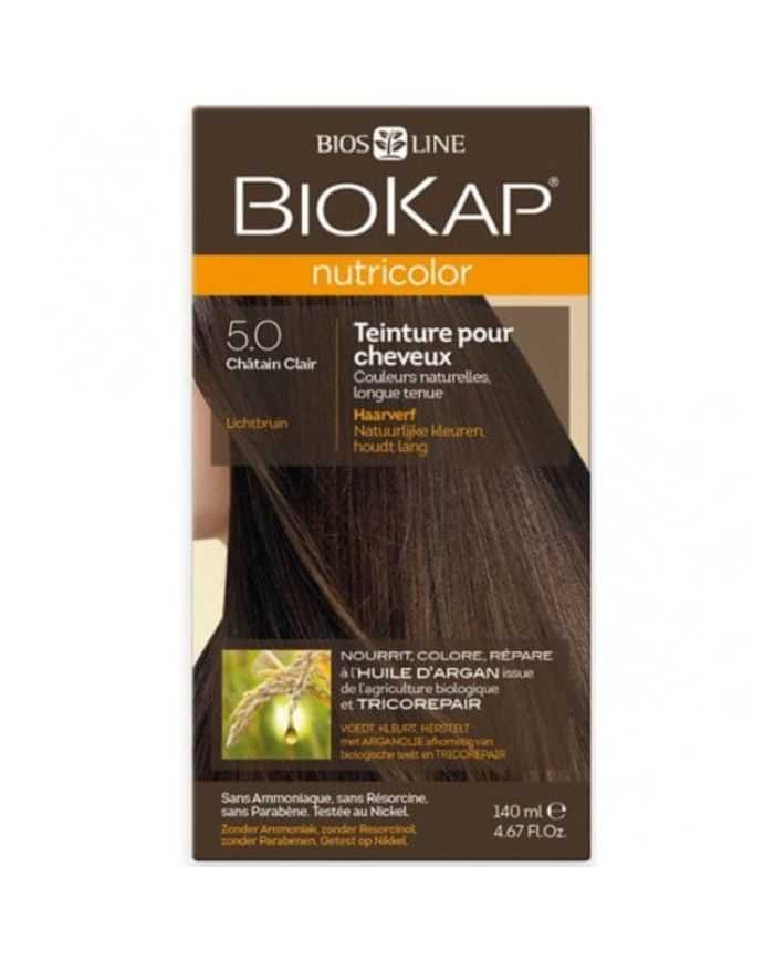 BIOKAP NUTRICOLOR 5.0 CHATAIN CLAIR - BIOKAP