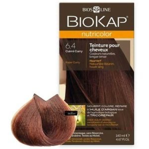 BIOKAP NUTRICOLOR 6.4 CUIVRE CURRY 140 ML - BIOKAP