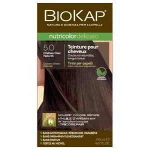 BIOKAP NUTRICOLOR DELICATO 5.0 CHATAIN CLAIR NATUREL - BIOKAP