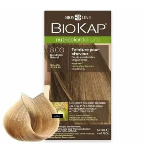 BIOKAP NUTRICOLOR DELICATO 8.03 BLOND CLAIR NATUREL - BIOKAP