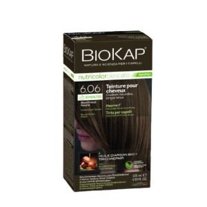 BIOKAP NUTRICOLOR DELICATO RAPID 6.06 BLOND FONCE HAVANE 135ML - BIOKAP