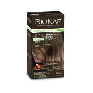 BIOKAP NUTRICOLOR DELICATO RAPID 8.03 BLOND CLAIR NATUREL 135ML - BIOKAP