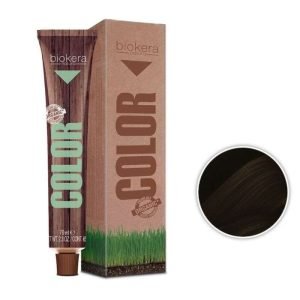 BIOKERA NATURA COLOR N 3 BRUN FONCEE + CREME OXIDANT - BIOKERA