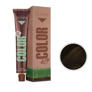 BIOKERA NATURA COLOR N 4 CHATAIGNE + CREME OXIDANT - BIOKERA