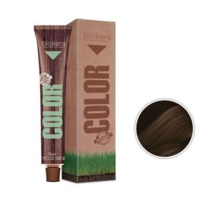 BIOKERA NATURA COLOR N 5 BRUN CLAIR + CREME OXIDANT - BIOKERA