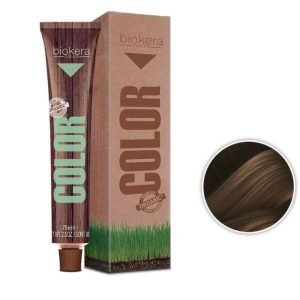 BIOKERA NATURA COLOR N 5.70 MARRON CLAIR MARRON NATUREL+ CREME OXIDANT - BIOKERA