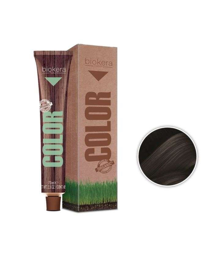BIOKERA NATURA COLOR N 6.1 BLOND CENDRE FONCE + CREME OXIDANT - BIOKERA