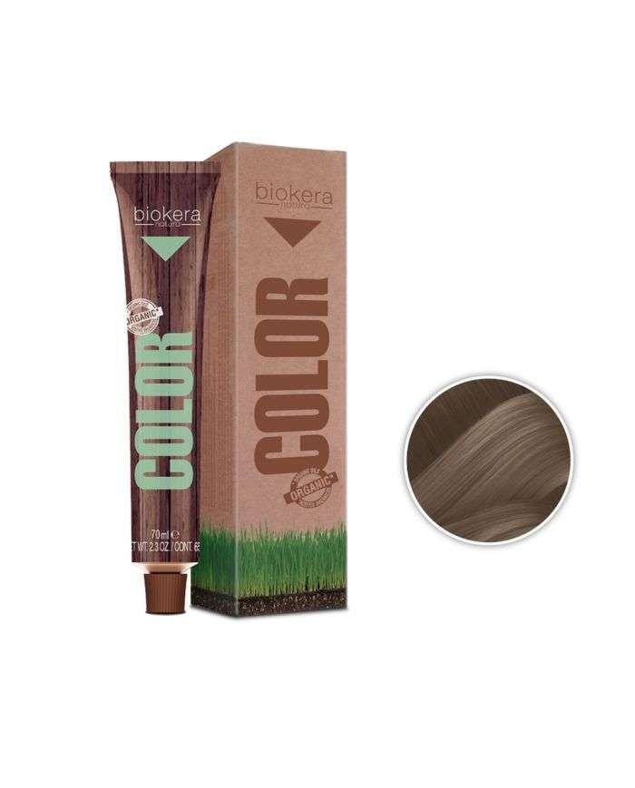 BIOKERA NATURA COLOR N 8 BLOND CLAIR + CREME OXYDANT - BIOKERA