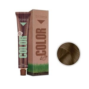 BIOKERA NATURA COLOR N 8.77 BLOND CLAIR BRUN INTENSE+ CREME OXYDANT - BIOKERA