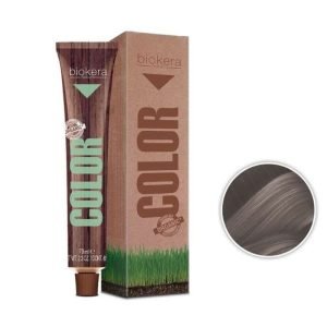 BIOKERA NATURA COLOR N 9.1 BLOND CENDRE EXTRA CLAIR + CREME OXIDANT - BIOKERA