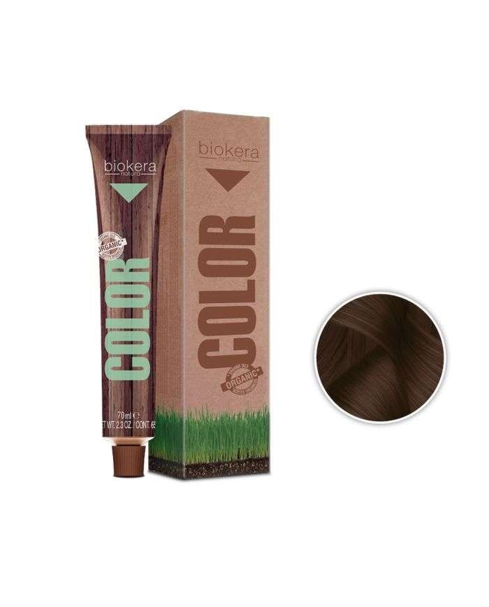 BIOKERA NATURA COLOR N 5.79 MARRON CLAIR CACAO BRASIL + CREME OXIDANT - BIOKERA