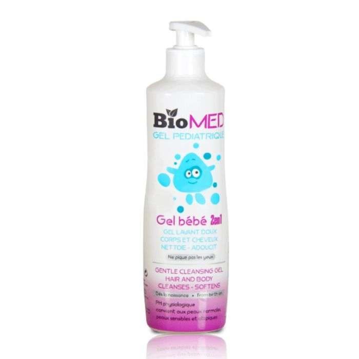 BIOMED GEL PEDIATRIQUE GEL BEBE 2 EN 1 GEL LAVANT DOUX 500 ML - BIOMED