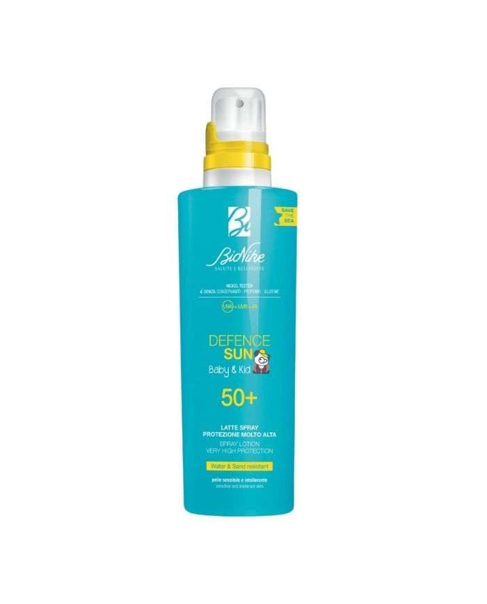 BIONIKE DEFENCE SUN SPF 50+ ENFANTS ET BEBE LOTION SPRAY 200ML - BIONIKE