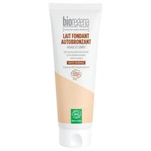 BIOREGENA LAIT FONDANT AUTOBRONZANT HAUTE TOLERANCE VISAGE ET CORPS 125 ML - BIOREGENA