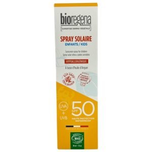 BIOREGENA SPRAY SOLAIRE ENFANT HAUTE TOLERANCE SPF50 90 ML - BIOREGENA
