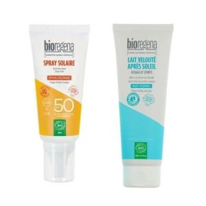 BIOREGENA DUO LAIT VELOUTE 125ML + SPRAY SOLAIRE ADULTE 90 ML - BIOREGENA