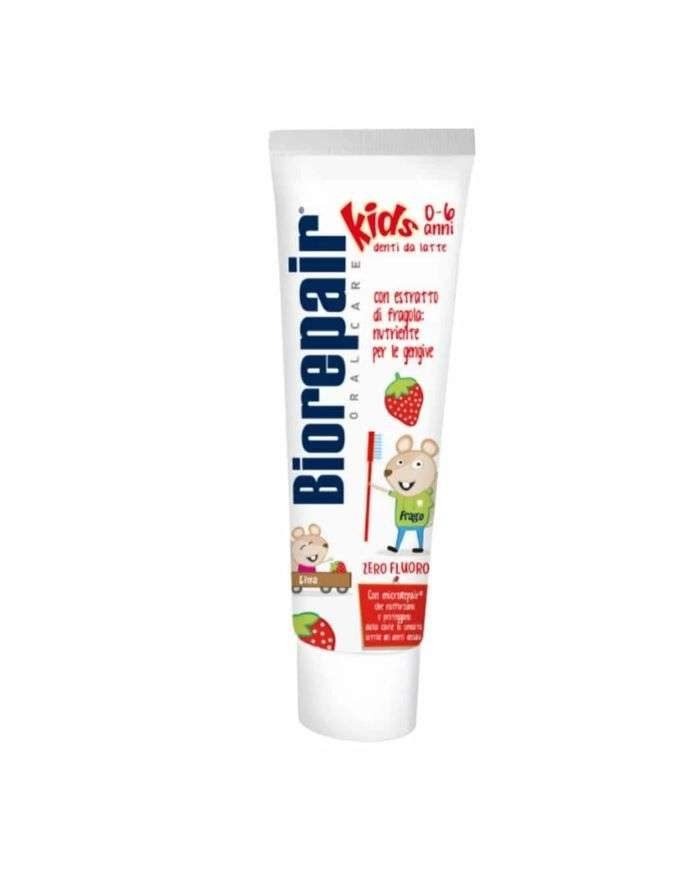 BIOREPAIR DENTIFRICE KIDS FRAISE 0-6 ANS 50ML - BIOREPAIR