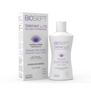 BIOSEPT TRAITANT GEL LAVANT ANTISEPTIQUE PH 7.5 200ML - BIOSEPT