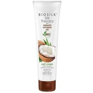BIOSILK SILK THERAPY ORGANIC COCONUT OIL CURL CREAM - BIOSILK